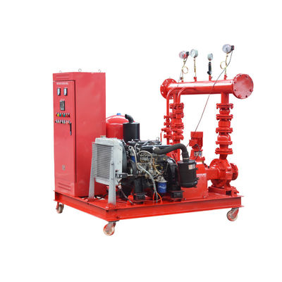 Good price Zestaw pompy pożarniczej z elektrycznym silnikiem wysokoprężnym o mocy 60 KM z pompą typu jockey o mocy 5,5 kW z pompą elektryczną o mocy 50 KM w Internecie