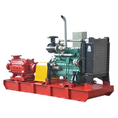 Good price Pompa strażacka z silnikiem wysokoprężnym o wydajności 1200 GPM, seria XBC, ciśnienie 12 barów, automatyczna w Internecie