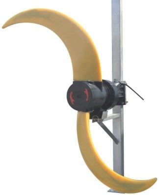 Wirnik bananowy QDT Zatapialna pompa mieszająca Wirnik o niskim przepływie i reduktorze