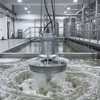 Dobra cena Elektryczny mieszalnik podwodny o mocy znamionowej od 0,85 do 22 kW nadający się do oczyszczania ścieków i mieszania chemicznego w Internecie