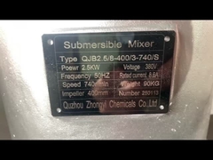 Wszechstronna pompa mieszalnia podwodna z żeliwa odlewanego do zastosowań przemysłowych